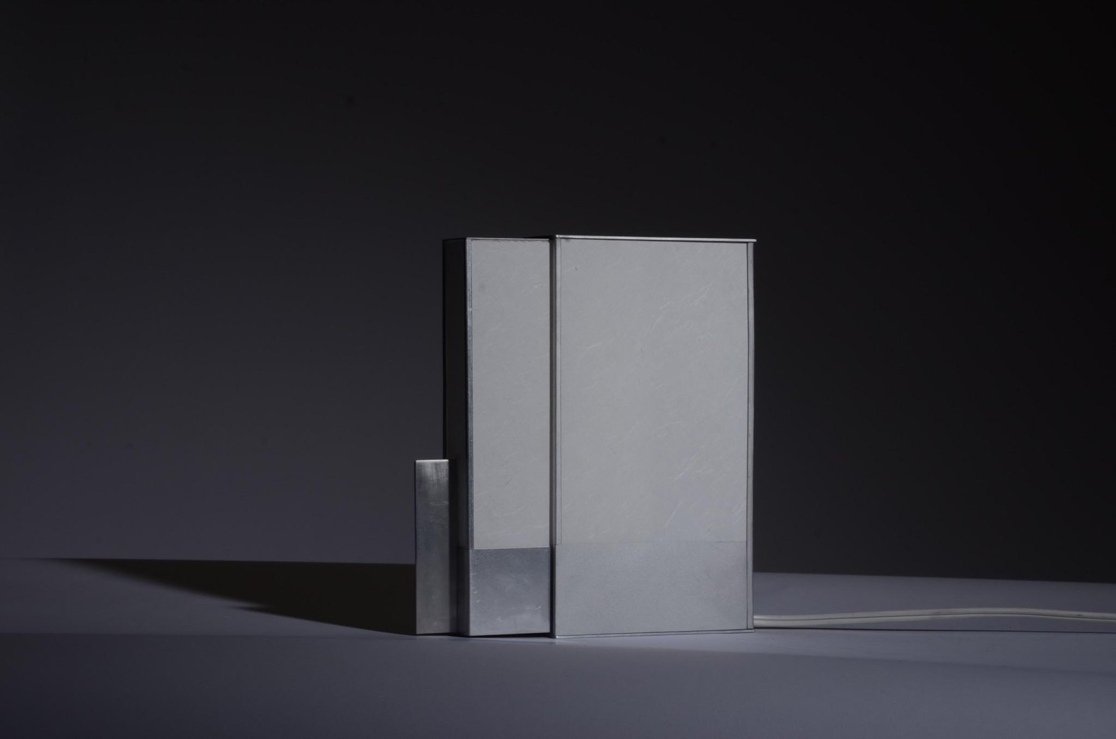 Front view with both panels