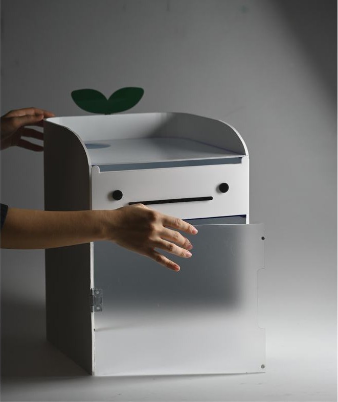 Testing the front panel and reach on the prototype